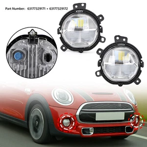 Front Bumper Left & Right Fog Light Lamp For BMW Mini F55 F56 F54 F57, - Picture 1 of 12