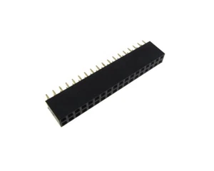 2x18P 2x18 Pines 2.54mm 0.1" Cabezal Hembra Negro - Paquete de 10 - Imagen 1 de 1