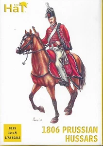 HäT/HaT Napoleonische Kriege 1806 Preußische Husaren 1/72 Maßstab 25mm - Bild 1 von 2