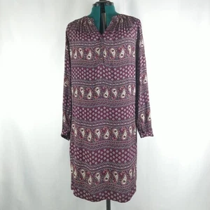 Papaya Weekend Women's Dress Paisley Geometric Damask Size 16 ! Missing Belt ! - Picture 1 of 5