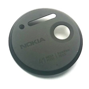 Nokia Lumia 1020 rear camera glass lens cover housing ZEISS Black Genuine - Picture 1 of 3