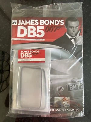 BUILD YOUR OWN EAGLEMOSS JAMES BOND 007 1:8 ASTON MARTIN DB5 ISSUE 49 + PARTS.. - Image 1 of 2