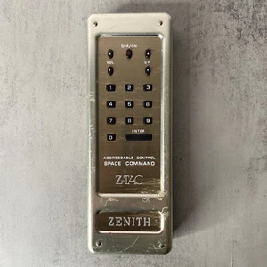 Mando a distancia original vintage ZENITH Z-TAC COMPUTER SPACE COMMAND TV 124-41 - Imagen 1 de 7