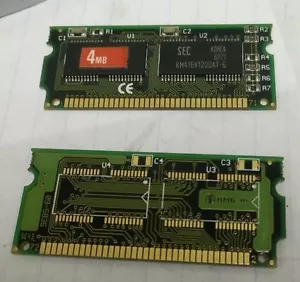 Lot of 2 Samsung KM416V1200AT-6 4MB Laptop Memory - Picture 1 of 1