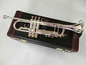 Trompeta Stradivarius Top LT197S-99 Instrumento Musical Bb Trompeta Chapada en Oro - Imagen 1 de 7