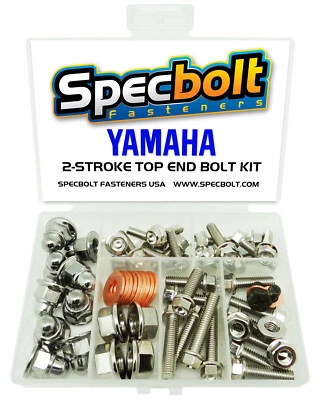 Yamaha YZ490 Top End Engine Bolt Kit (Nickel) YZ 490 - Image 1 of 4