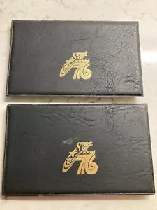 2 Folders US FDC 1975 Military Services 4 First Day Covers by Fleetwood Scott - Picture 1 of 4