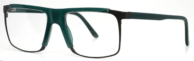 ANDY WOLF 白色 Heat Blaise col. f 绿色男式矩形眼镜 56-18-145 — 第 1/4 张图片