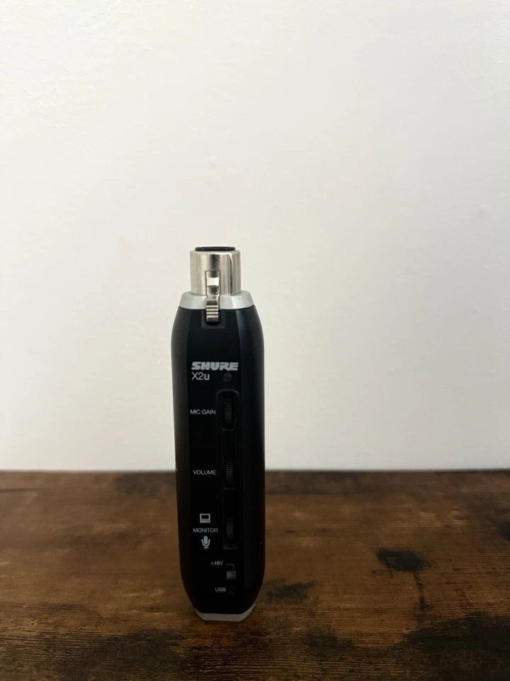 Shure X2U XLR to USB Microphone Signal Adapter  - Image 1 of 3