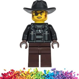 ☀️ New LEGO City - Police Crook Snake Rattler Minifigure From 60271 Minifigures - Picture 1 of 1