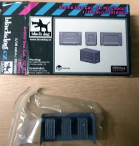 Caja de munición cal.50 M2 3pcs de Blackdog en impresión 3D 1/16 - Imagen 1 de 1