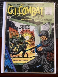 G.I. COMBAT #43 LAST QUALITY COMICS ISSUE 1956 - Picture 1 of 6