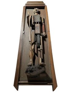 JEAN DEVAUD BRUTALIST MID CENTURY WOOD ASSEMBLAGE MIXED MEDIA VINTAGE SCULPTURE - Picture 1 of 24