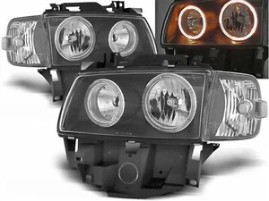 Angel Eyes Scheinwerfer Set in schwarz für VW T4 08.1996-03.2003 - Bild 1 von 5