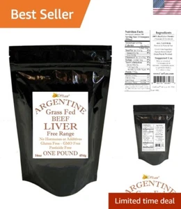 Organic Grass-Fed Beef Liver Powder from Argentine Pampas - 1lb, 908 Servings - Picture 1 of 6