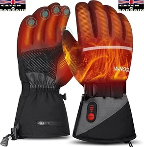 Guantes térmicos WANOSS XL 3200 mAh eléctricos recargables ajuste de 3 temperaturas (E487) - Imagen 1 de 11