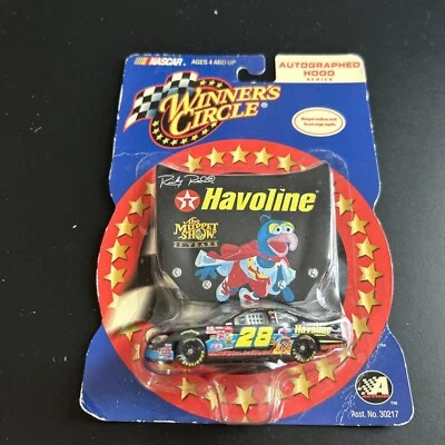 Winner's Circle 2002 Ricky Rudd 1/64 Havoline Muppet Show Diecast Car & Hood - Image 1 of 2