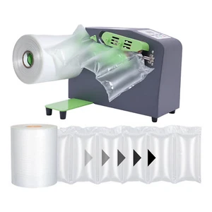 Air Bubble Maker Machine Bags Wrap Air Cushion Films Machine Air Pillow Inflator - Picture 1 of 23