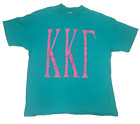 Vintage 80S/90S Kappa Kappa Gamma Kkg T-Shirt  Size Xl Sorority Single Stitch