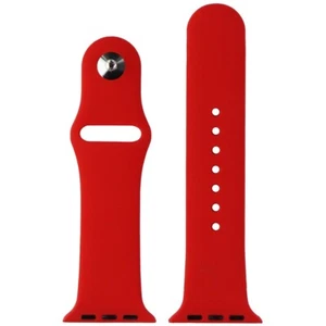 Générique Remplacement Bande pour Montre Apple 40mm & 38mm - Rouge / Taille - Photo 1 sur 1