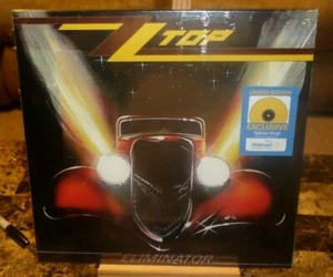 ZZ TOP ELIMINATOR WALMART YELLOW COLOR LP LEGS GOT ME UNDER PRESSURE TV DINNERS - Picture 1 of 3