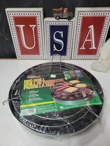 Vintage Marshalland Metal Barbecue Grill Portable 3 Position Charcoal Disposable - Picture 1 of 3