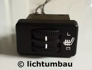 VW Corrado Passat 35i Schalter Sitzheizung LED Blau Weiß Rot Wunschfarbe - Bild 1 von 4