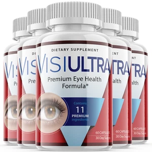 (5 Pack) Visiultra Premium Vision Supplement, Supports Eye Health (300 Capsules) - Picture 1 of 3