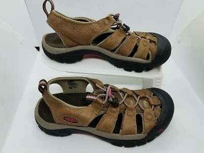 Keen Women's Brown Leather Sandal Waterproof Size 8.5 - Изображение 1 из 4