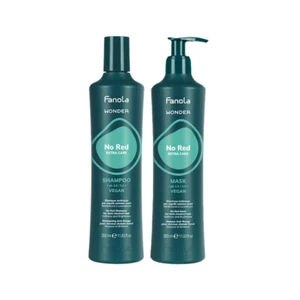 Kit FANOLA Wonder No Red Shampoo 350ml + Mask 350ml - Imagen 1 de 1