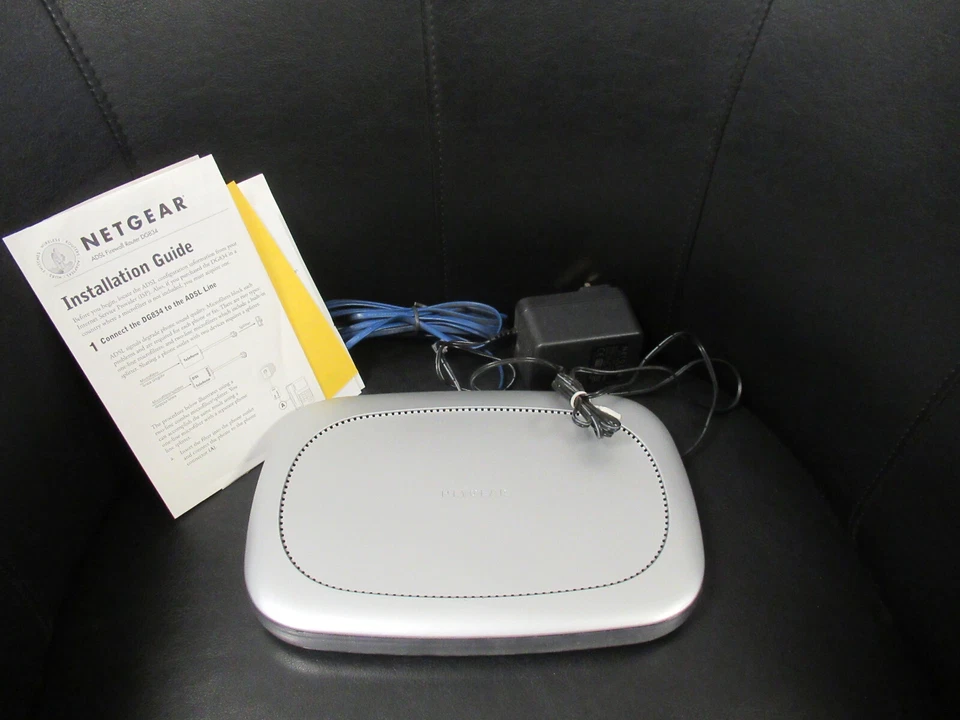 Netgear ADSL Firewall Router with 4-port 10/100 Mbps switch - Image 1 of 1