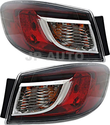 For 2010-2013 Mazda 3 Sedan Tail Light Set Driver and Passenger Side - Image 1 of 4