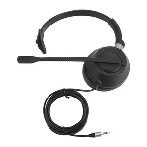 X6S 3.5 Telephone Headset Enc Active Noise Cancelling Single Ear Pc Headphon HLF - Zdjęcie 1 z 12