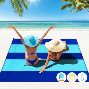 Stranddecke Übergröße Extra Groß 78" X 81", Wasserdicht Sanddicht Strand Blan... - Bild 1 von 7