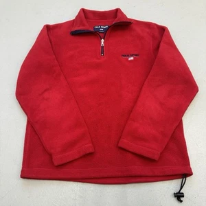 90s VTG Polo Sport Ralph Lauren Thermal Pro Men S Quarter Zip Fleece Jacket USA - Picture 1 of 6