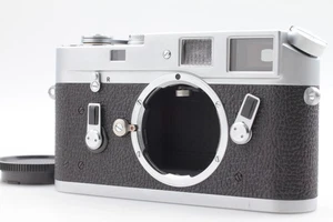 CLA'd [Excelente Como Nueva] Leica M4 Cromo Plata 35mm Telémetro Cámara Fotográfica Cuerpo Japón - Imagen 1 de 12