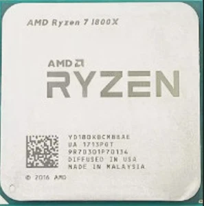 AMD CPU Ryzen 7 1800X 3.6GHZ 8-Core Socket AM4 - Picture 1 of 1