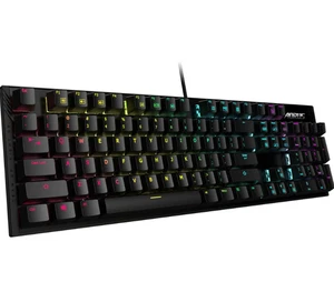 Gigabyte AORUS K1 Mechanische Gaming Tastatur RGB Cherry MX Red QWERTZ Schwarz - Bild 1 von 6