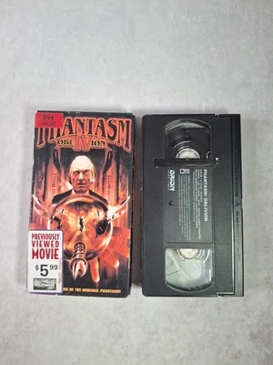 Phantasm 4 Oblivion IV (VHS, 1998) Orion Home Video Classic Cult/Horror Vintage - Image 1 of 4
