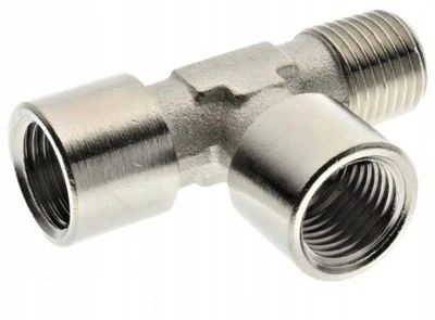 Pièce en T en laiton pièce en T 1/2 GW-1/2 GW-1/2 GZ EZ/03/019/012 - Photo 1/3