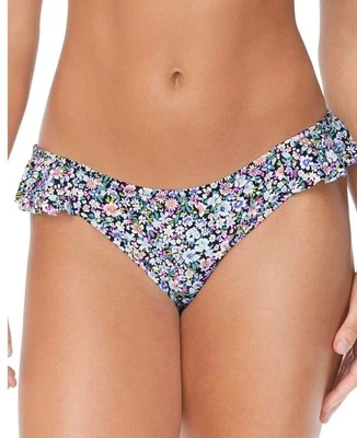Изюм Juniors' София цветочный принт с оборками бикини низ - размер XL  - Изображение 1 из 2