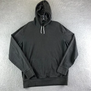 J Crew Ruderer Hoodie Herren Large grau verblasst Premium Gewicht Sweatshirt - Bild 1 von 10