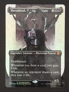 1x MTG Sheoldred, the Apocalypse (Concept Praetor) (Step-And-Compleat Foil) - Picture 1 of 2