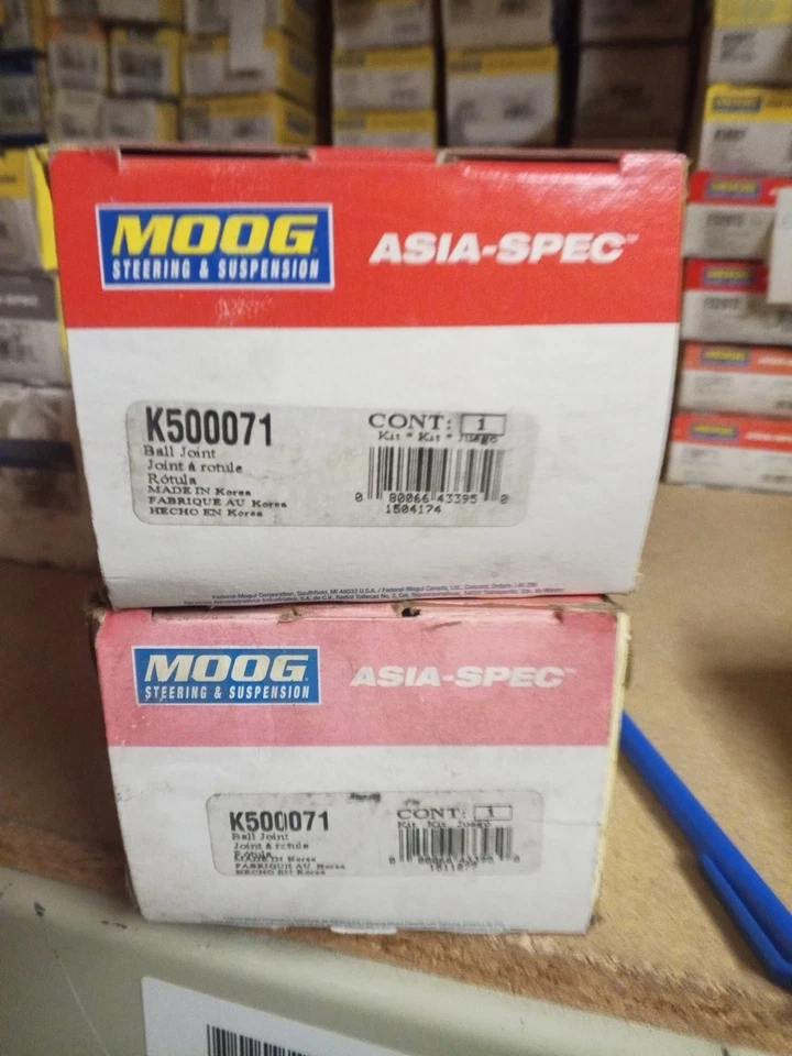 Rótula de suspensión Moog K500071 se adapta a 99-02 Daewoo Nubira Foto 1 de 1
