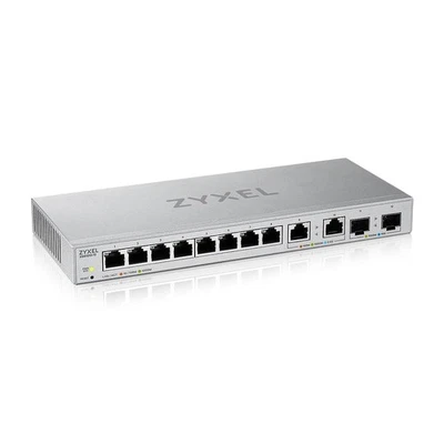 Zyxel Multi-Gig 12-Port Web Managed Switch met 2-Port 2.5G/2-Port 10G SFP+ Deskt - Image 1 of 4