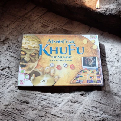 Atmosfear Khufu The Mummy DVD Board Game Vivid Games 2005 - New & Sealed - Image 1 of 4