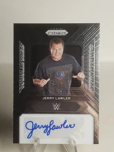 JERRY LAWLER 2024 PANINI WWE PRIZM AUTO SENSATIONAL SIGNATURES  - Picture 1 of 2