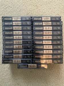 21 MAXELL XLII-S 90 Super Silent Cassette Tape - Picture 1 of 3