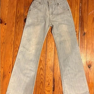 FUBU Light Wash Wide Leg Jeans - Picture 1 of 3
