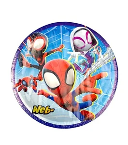 Spidey and His Amazing Friends Packung mit 8 Partytellern - 7" - Bild 1 von 1